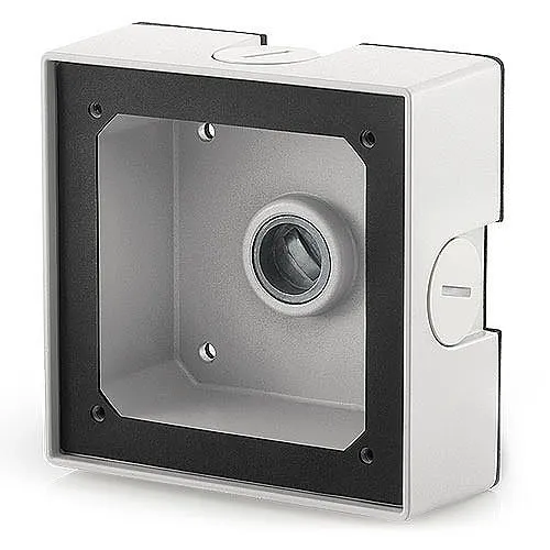 IDIS AV-JBA-W Junction Box Adapter, White