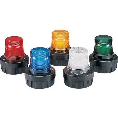 Federal Signal AV1-LED-120R AV1 Series LED Light / Sounder Combination, 120VAC, N3R, Pipe-Surface Mount, Red