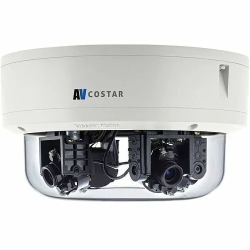 IDIS AV20576RS ConteraIP Omni LX RS 20MP WDR Omni-Directional Dome IP Camera, 3.3-6.6mm Lens (Replaces AV20476RS and AV8476RS)