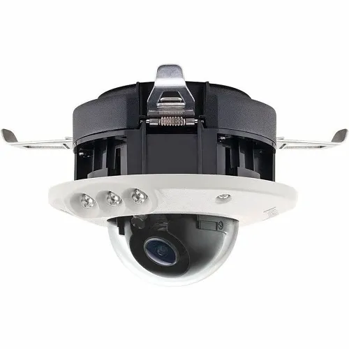 IDIS AV5856DNIR-F ConteraIP MicroDome LX Series 5MP Dome IP Camera 2.8mm with SNAPstream+, Enhanced WDR, NightView, IR LED, and Video Analytics