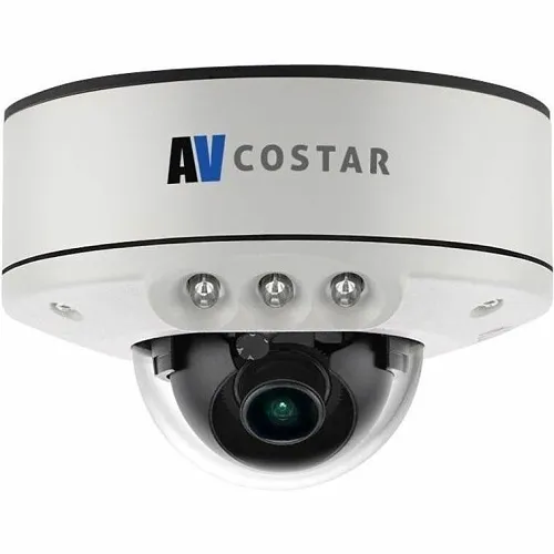 IDIS AV5856DNIR-S 5MP WDR Ultra-Low Profile IR Dome IP Camera with SNAPstream, 2.8mm Lens (Replaces AV3556DN-S)