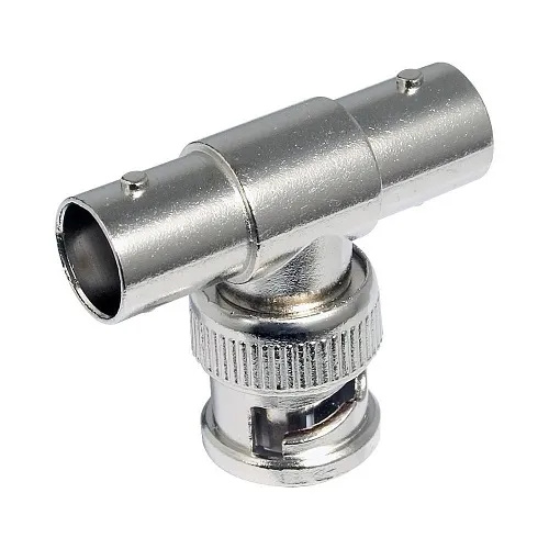 AVYCON AVA-BNC-FBFM T Connector, 1 BNC Male to 2 BNC Female