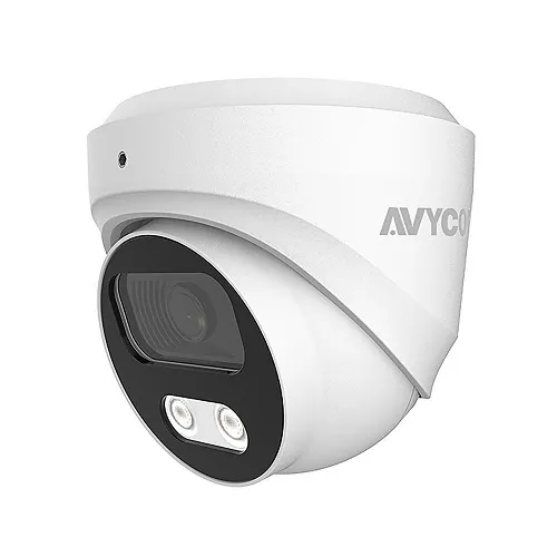 AVYCON AVC-EIPT51F28 5MP OD Turret IP Camera, 2.8mm Lens, Built-in Microphone, Power over Ethernet (POE)