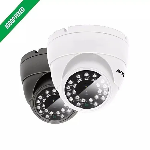 AVYCON AVC-ET91FT/2.8 Dome IP Camera, 2.4MP Eyeball 1080P HD-TVI, 700TVL, 2.8mm Lens