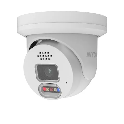 AVYCON AVC-NAE41F28 4MP Smart Defender Turret IP Camera, H.265+