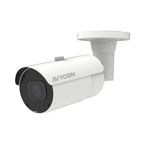 AVYCON AVC-NKB51M Diversity Series 5MP H.265 Bullet IP Camera, 2.8-12mm Lens, White