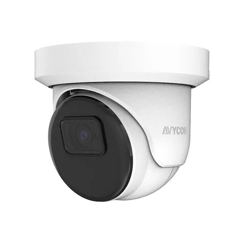 AVYCON AVC-NKE81F28 EVO Series 8MP Eyeball IP Camera, 2.8mm Fixed Lens, H.265, Built-in Mic, IP67