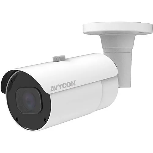 AVYCON AVC-NLB51M 5MP Outdoor IR Bullet IP Camera, 2.7-13.5mm Lens, White