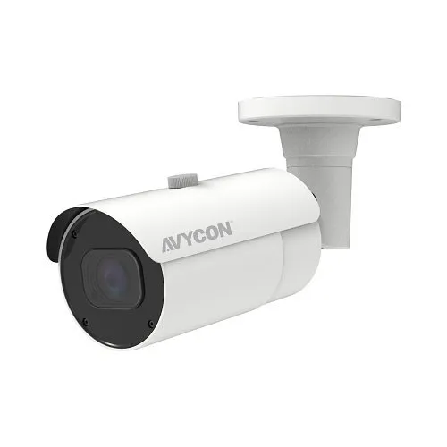 AVYCON AVC-NPB81M Diversity Series 8MP H.265 IR Bullet IP Camera, 2.7-13.5mm Motorized Lens, White