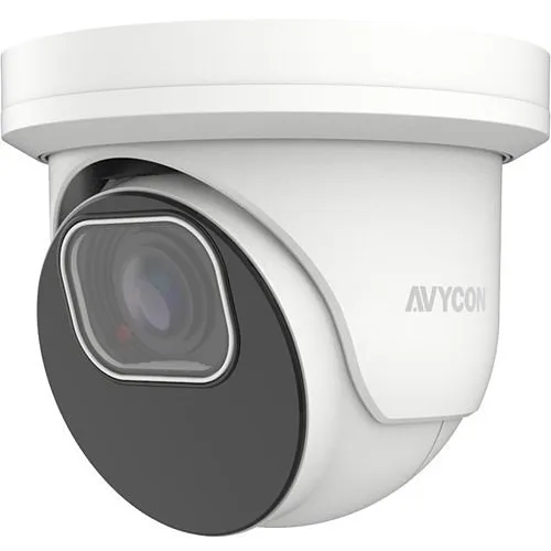 AVYCON AVC-NSE81M 8MP IR Outdoor Dome Camera, 2.7-13.5mm Lens, White