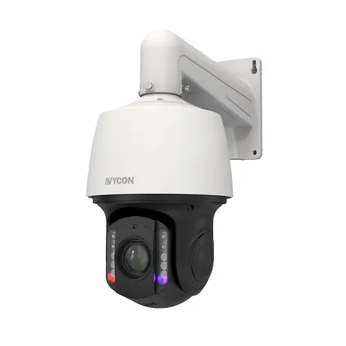 AVYCON AVC-NSZ81X37LW 8MP H.265 IP PTZ Camera, Active Deterrence, 24/7, Color, IP67