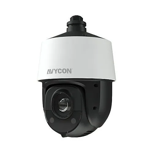 AVYCON AVC-PNN81X25LW 8MP IP Speed Dome PTZ Camera with 25x Optical Zoom, 150m IR and IP66 Protection, White