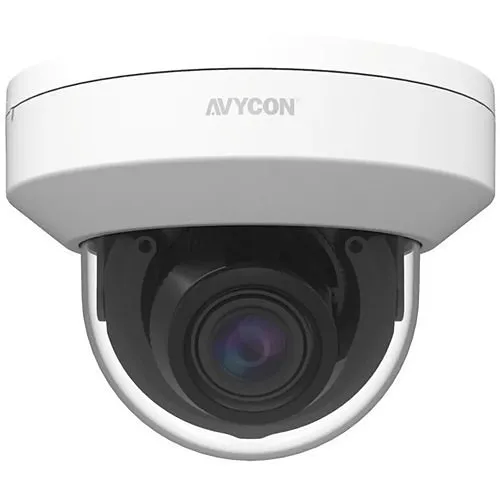 AVYCON AVC-TD22V 2MP 4-in-1 HD-TVI/CVI/AHD/Analog Indoor IR Dome Camera, 2.7-13.5mm Lens, White