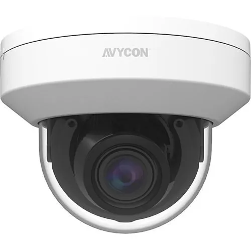 AVYCON AVC-TD52M 5MP 4-in-1 HD-TVI/CVI/AHD/Analog Indoor IR Dome Camera, 2.7-13.5mm Lens, White
