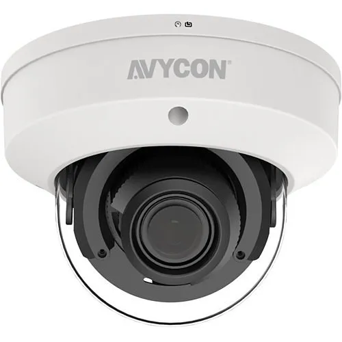 AVYCON AVC-TV22M 2MP HD-TVI Vandal IR Dome Camera, 2.7-13.5mm Motorized Lens, White