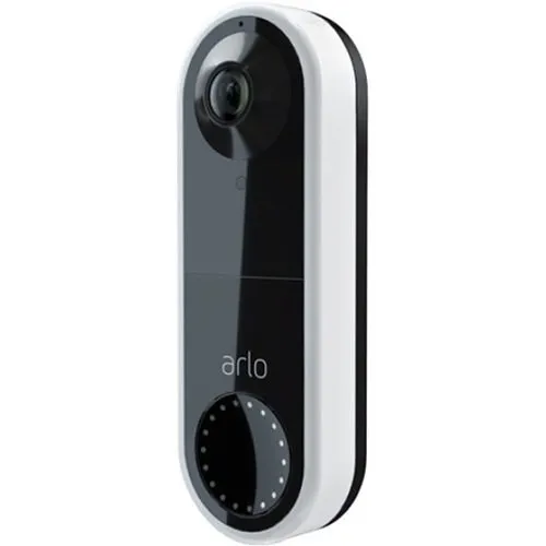 Arlo AVD1001-100NAS Essential Wired Video Doorbell, White