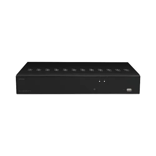 AVYCON AVK-NB41E6-2T Diversity Series 4MP Diversity InfiniteColor 4MP IP Kit with (6) AVC-NBE41F28 4MP IP InfiniteColor Turret Cameras and (1) AVR-NSV08P8-2T 8-Channel PoE 4K NVR with 2TB HDD