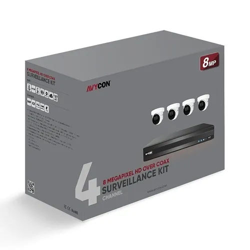 AVYCON AVK-TE81E4-2T HDoC Camera and Recorder Kit