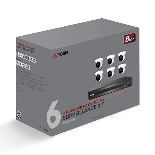 AVYCON AVK-TE81E6-3T HDoC Camera & Recorder Kit