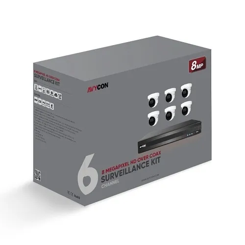 AVYCON AVK-TE81E6-4T HDoC Camera and Recorder Kit
