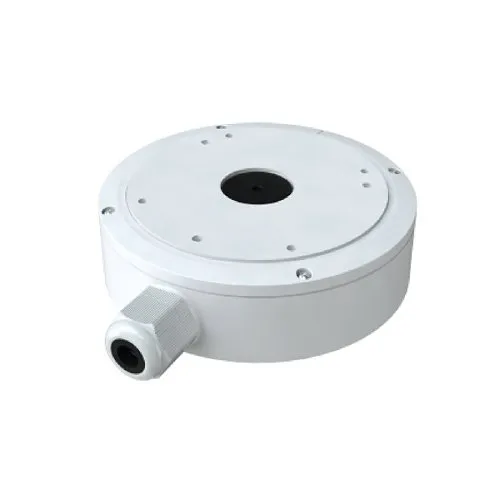 AVYCON AVM-EDMT-W-TL1 Junction Box for Large Turret Dome Camera, White