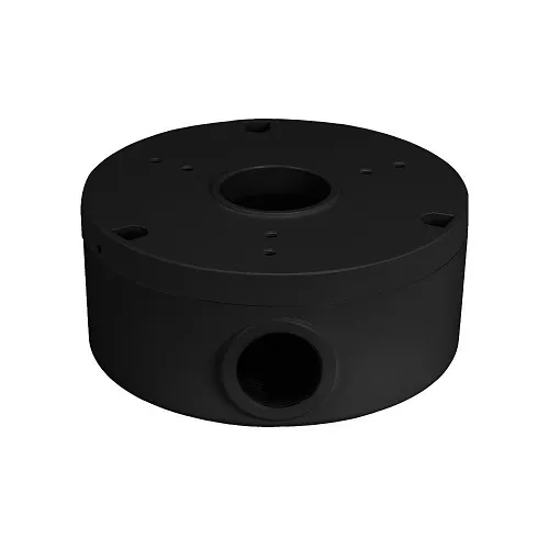 AVYCON AVM-JB-BE-S1-B Junction Box for Small Turret and Bullets, Black