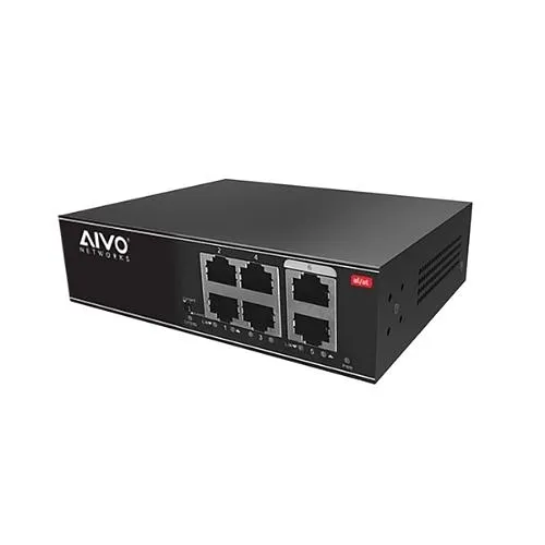 AVYCON AVN-E04-2P04W65 6-Port 10/100M Smart PoE Switch