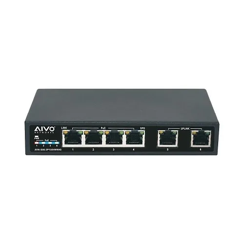 AVYCON AVN-S06-2P1U04W90G 6-Port Managed L2+ Gigabit Switch