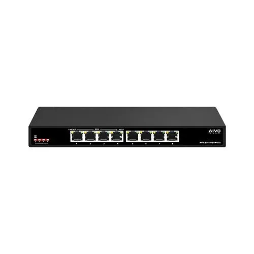 AVYCON AVN-S08-0P04W65G 8-Port Network Unmanaged Switch with 4 PoE/PoE+)