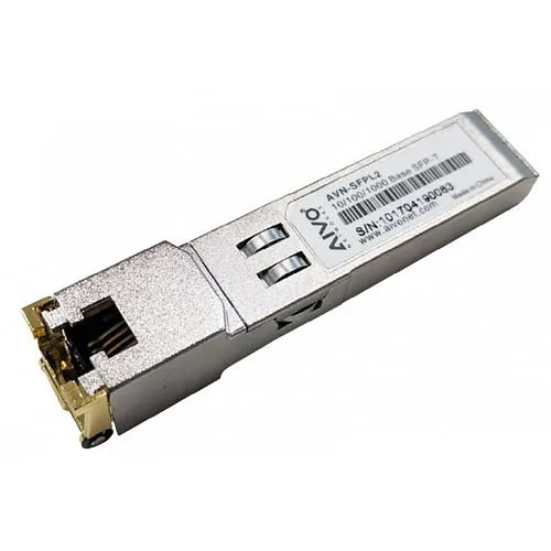 AVYCON AVN-SFPL2 SFP Gigabit Fiber Transceiver Module to RJ45 Connection