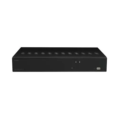 AVYCON AVR-DSV804H Diversity Series 4K Ultra HD 4-Channel Hybrid DVR, NDAA Compliant, HDD Not Included