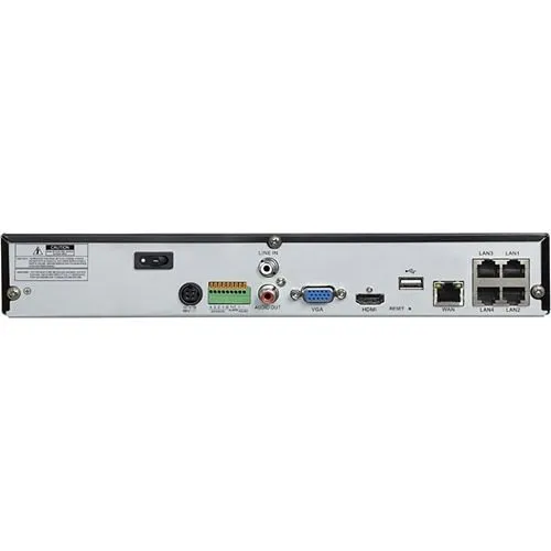 Avycon AVR-NSV04P4 4 Channel UHD Network Video Recorder with PoE - No HDD