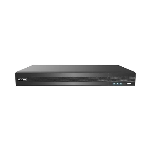 AVYCON AVR-NU816P16 NVR, 16-Channel 8MP with 16-Channel Built-In PoE, Smart AI, P&P, No HDD