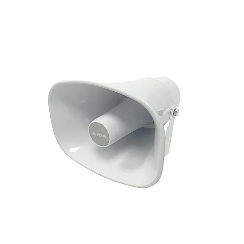 AVYCON AVS-IPHS15W 15W Smart All-in-One IP Horn Speaker, SIP, PoE, IP67, Wall Mount