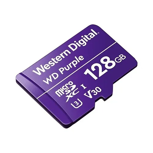 AVYCON AVY-WDD128G1P0C WD Purple Surveillance 24/7 D Memory Card
