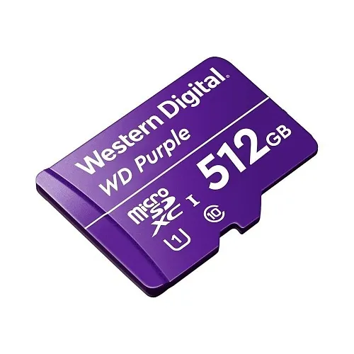 AVYCON AVY-WDD512G1P0C WD Purple Surveillance 24/7 D Memory Card