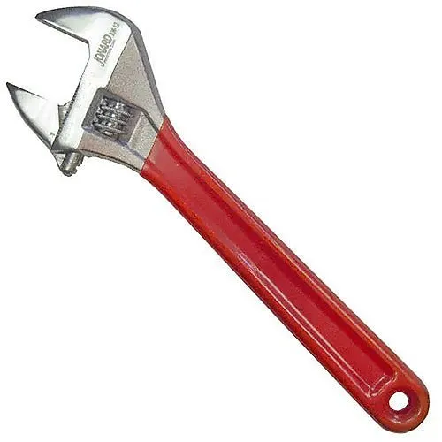 Jonard Tools AW-12 12" Adjustable Wrench with Extra Wide Jaws