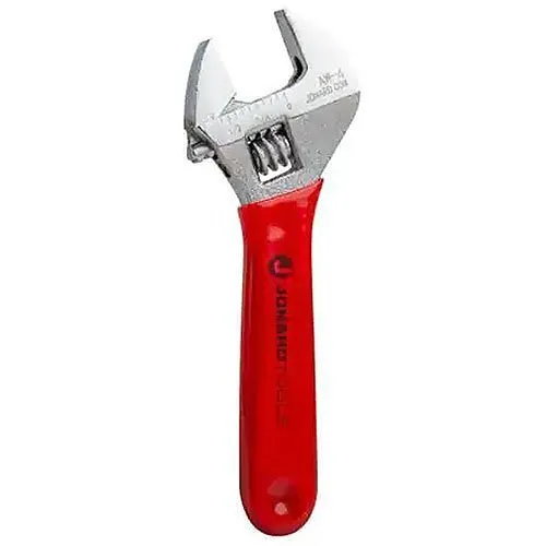 Jonard Tools AW-4 4" Adjustable Wrench with Extra Wide Jaws