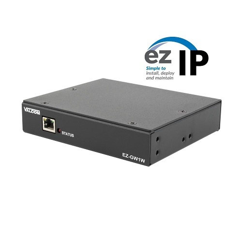Valcom EZ-GW1W Wall Mount Gateway Audio Single-Port, Network