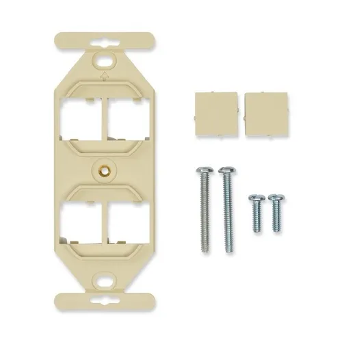 Belden AX100306 MDVO 106 Adapter, 2-Port, White