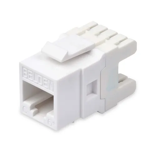 Belden AX104192 CAT6+ Modular Jack, RJ45, KeyConnect Style, Green