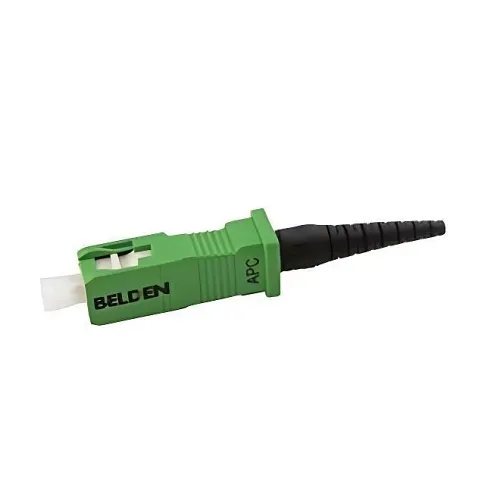Belden AX105209-B25 FX Brilliance OS2 SC APC Connector, 25-Pack, Green