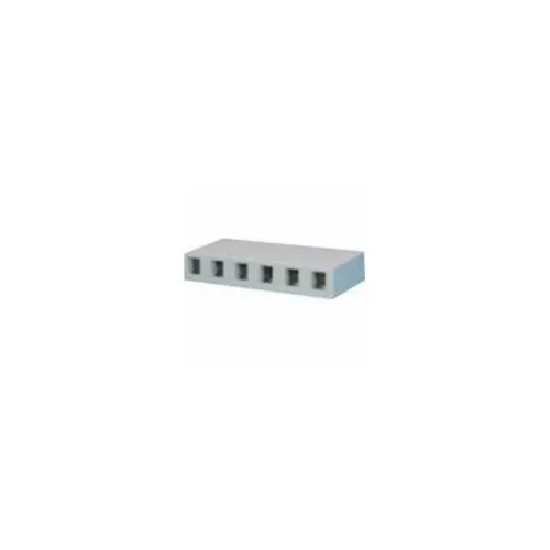 Belden AX105355-BK KeyConnect Side-Entry Box, 6-Port, Black