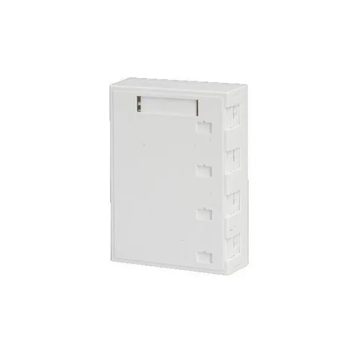 Belden AX106512-BK 6-Port KeyConnect Termination Media Box, Black