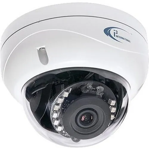 i3 AX47R2 1.3MP IR Fixed Lens Dome IP Camera, Indoor/Outdoor