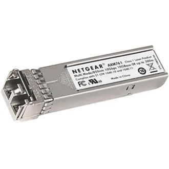 Netgear AXM761 ProSafe SFP+ Transceiver, 10GBase-SR for multimode 50/125µm OM3 or OM4 fiber