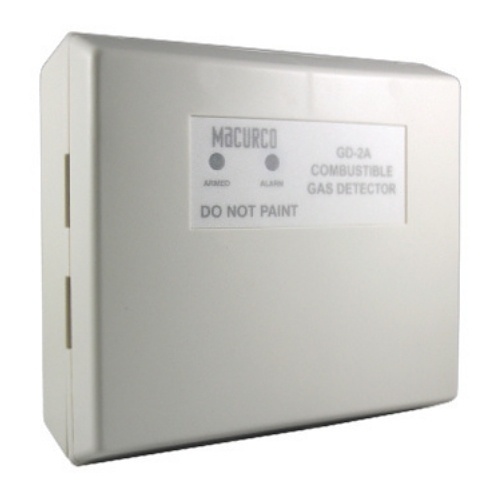 Macurco GD-2A Security Series Combustible/Heating Gas Detector, Natural Gas (NG) or Propane (LP), 12-24 VAC/VDC