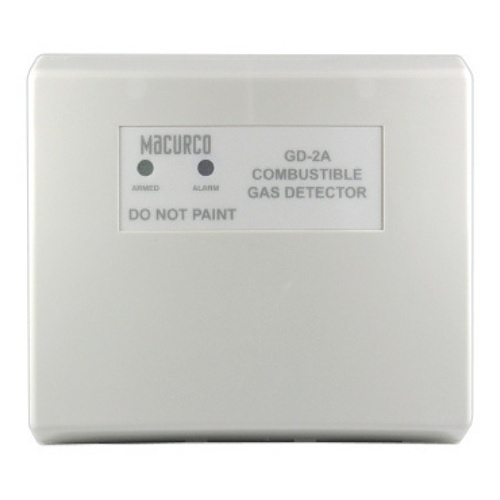Macurco GD-2A Security Series Combustible/Heating Gas Detector, Natural Gas (NG) or Propane (LP), 12-24V AC/VDC
