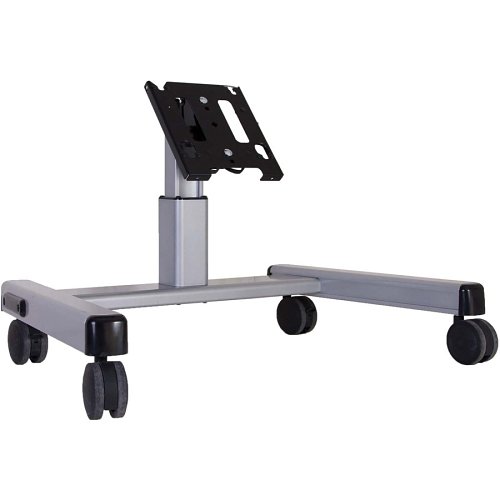 Chief MFQUB Confidence Medium 2' Mobile TV Cart for Displays 32-65", Black