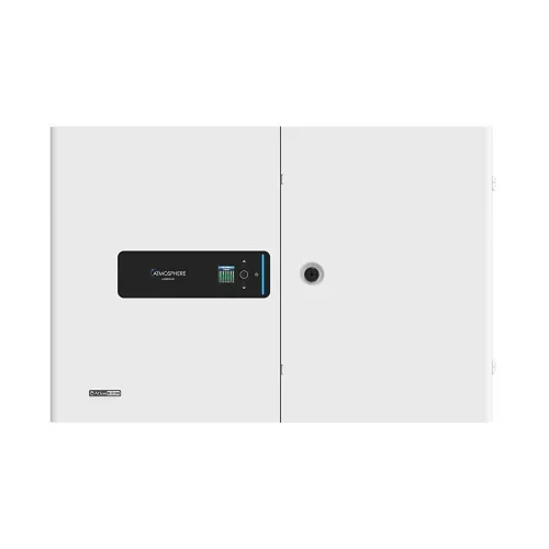 AtlasIED AZMP8-DW Atmosphere 8-Zone Signal Processor with 1200W Amplifier and Dante in All-in-One Wall Mount Cabinet